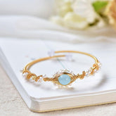 Gold Plated Vintage Pearl Bracelet